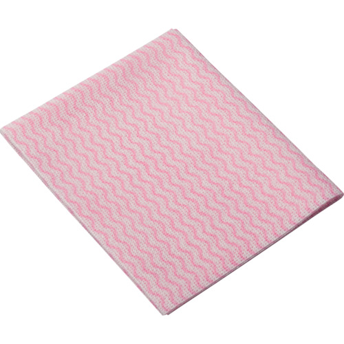 テラモト　カウンタークロス　レギュラー （厚手）　60枚入　ピンク （品番:CE-475-210-6）（注番7816391）・（送料別途見積り,法人・事業所限定,取寄）