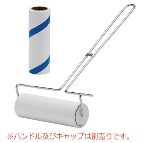 ミドリ安全 衣類用 ミドリ粘着ローラー スペアテープ らせんカットタイプ MS160K 160mm幅 100巻入り [MS160K] MS160K 販売単位：1 送料無料