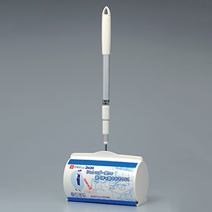 テラモト 粘着ローラー 《オフィスコロコロ》 伸縮柄 テープ幅187mm 全長560〜1030mm CL-664-701-0