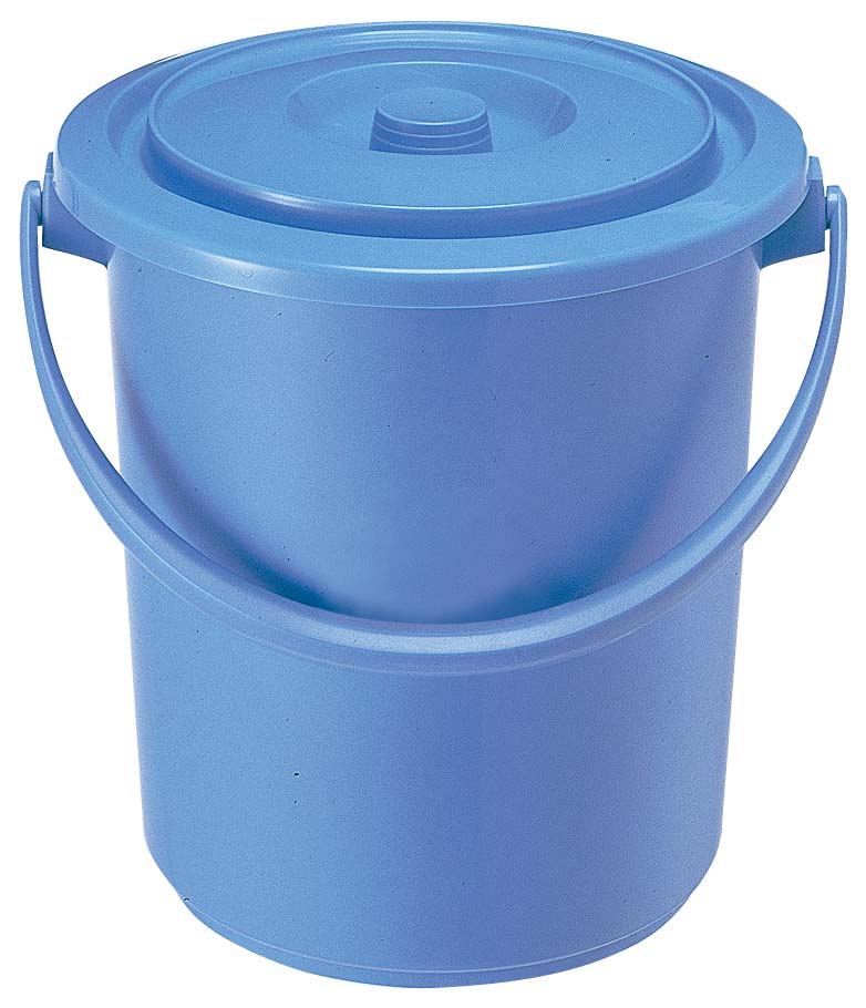 セキスイ エースバケツ ブルー #15 本体 15L PE 業務用 7761600