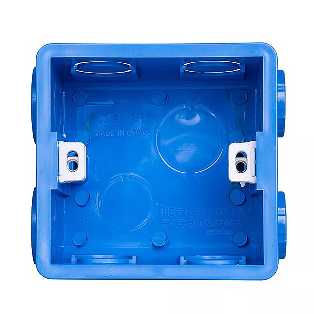 壁プレート調整可能な内部カセット取付 wifi タッチ スイッチ usb ソケットボックス白 プラスチック 材料のための 86 タイプ標準