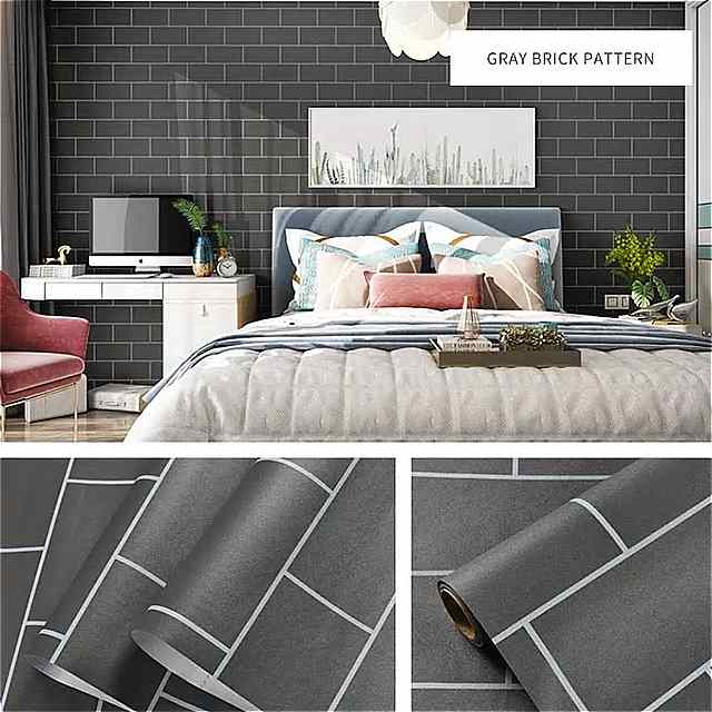 10メートル 防水 pvcビニール自己粘着 壁紙 キッチン backsplashの タイル 浴室 リビングルーム の ベッドルーム の 壁紙